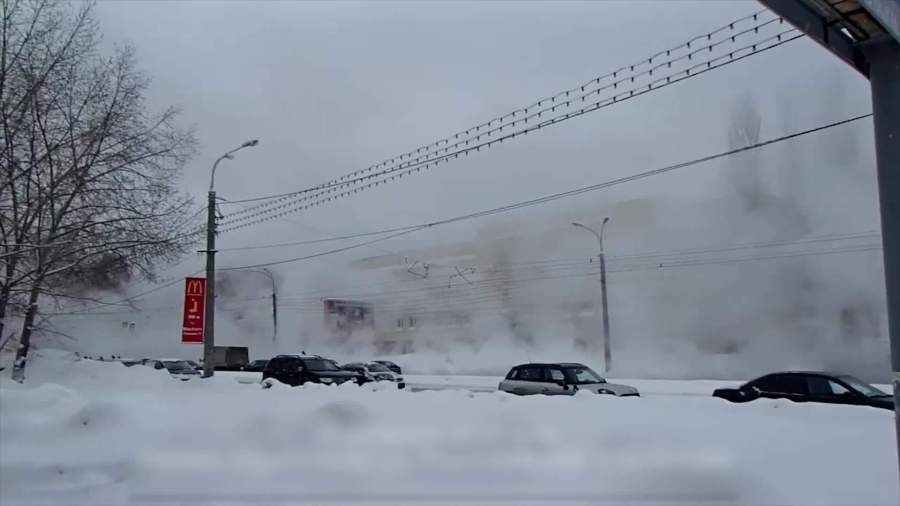 Самара из-за прорыва трубы превратилась в Сайлент Хилл