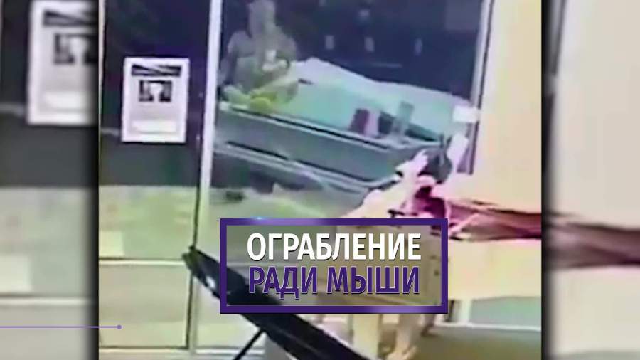 Американец разбил витрину ради Микки-Мауса в Калифорнии