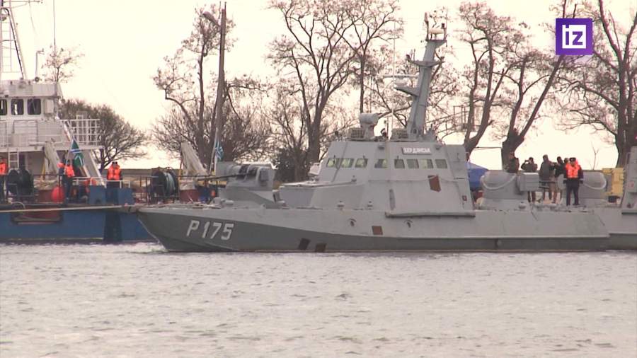 Россия передала Украине задержанные корабли