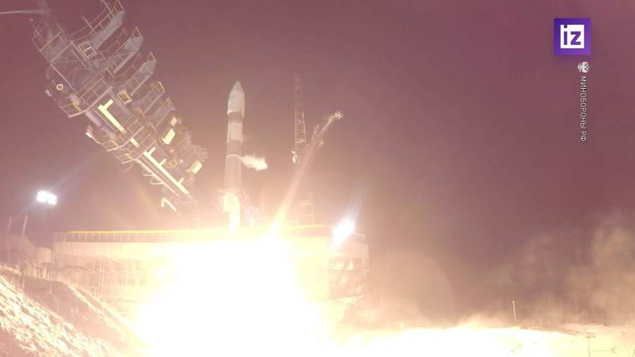 С космодрома Плесецк запустили ракету «Союз-2.1в»