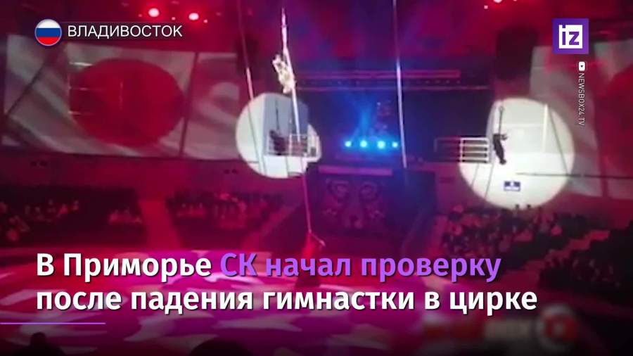 СК начал проверку после падения гимнастки в цирке Владивостока