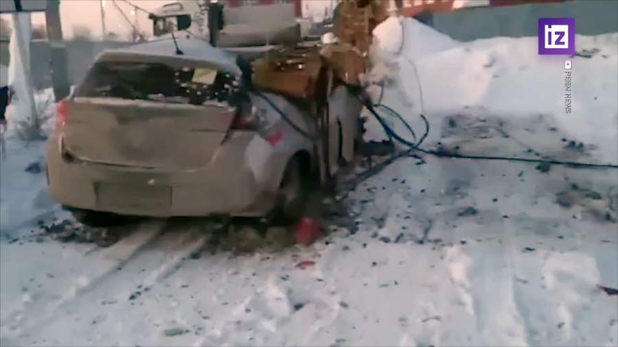 Под Пермью на строительной площадке рухнул башенный кран