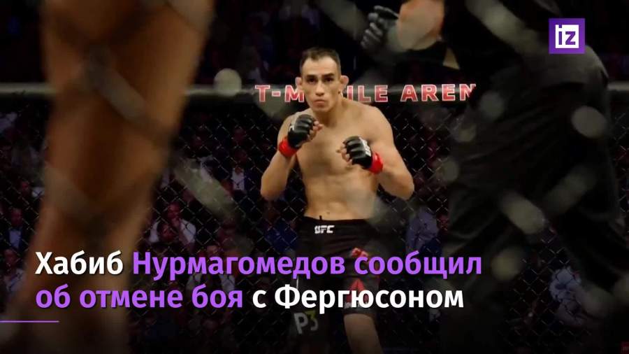 Нурмагомедов сообщил об отмене боя с Фергюсоном