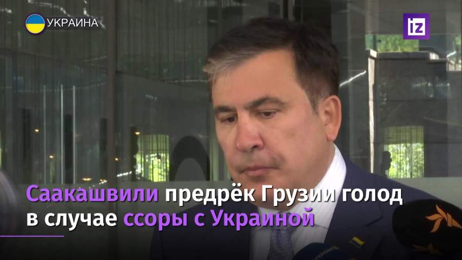 Саакашвили предрек Грузии голод в случае ссоры с Украиной