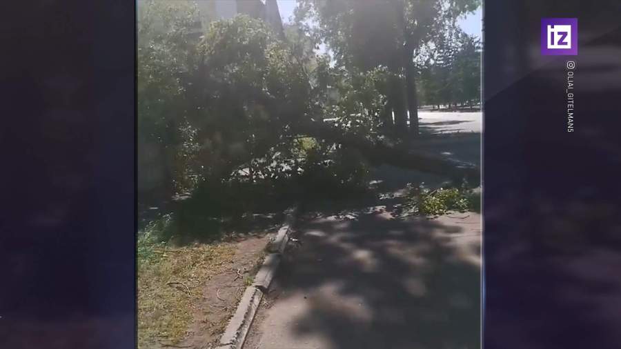 В Хакасии устраняются последствия сильного ветра