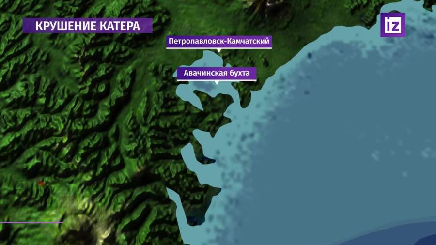 Катер с людьми перевернулся в Авачинской бухте на Камчатке