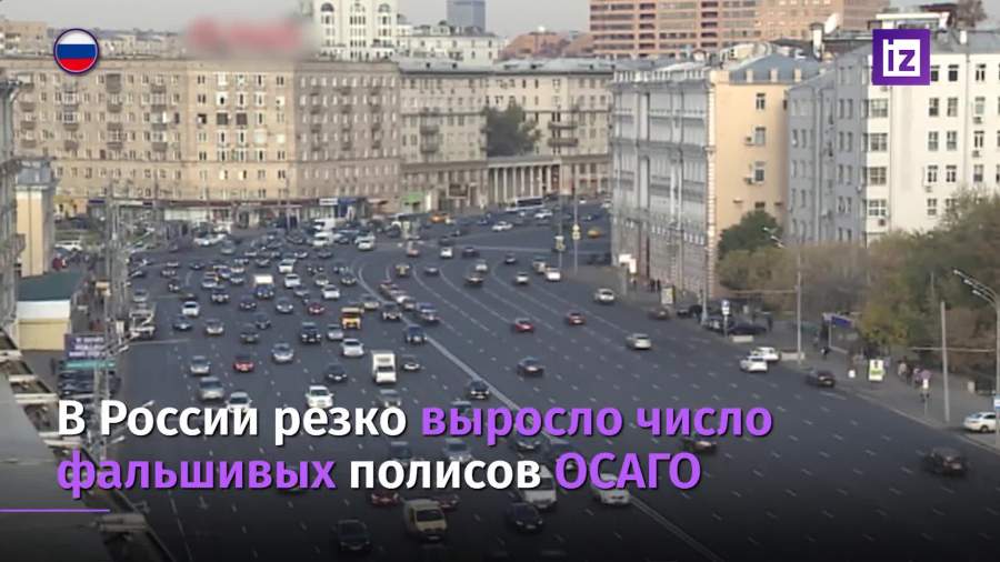 В России резко выросло число фальшивых полисов ОСАГО