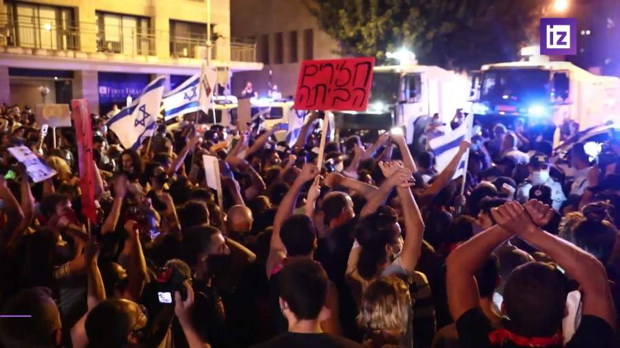 Демонстранты в Иерусалиме требуют отставки Нетаньяху