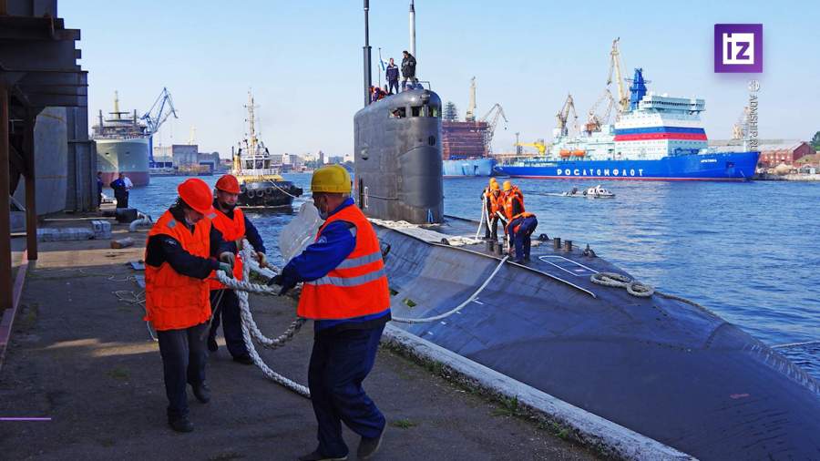 Завершены ходовые испытания второй подлодки «Волхов»