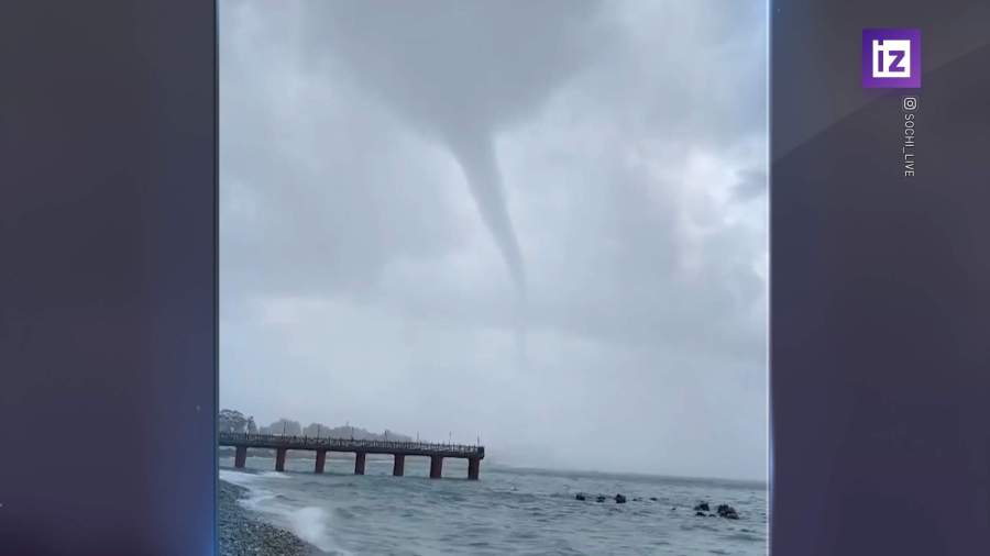 На Черноморское побережье Кубани обрушились смерчи