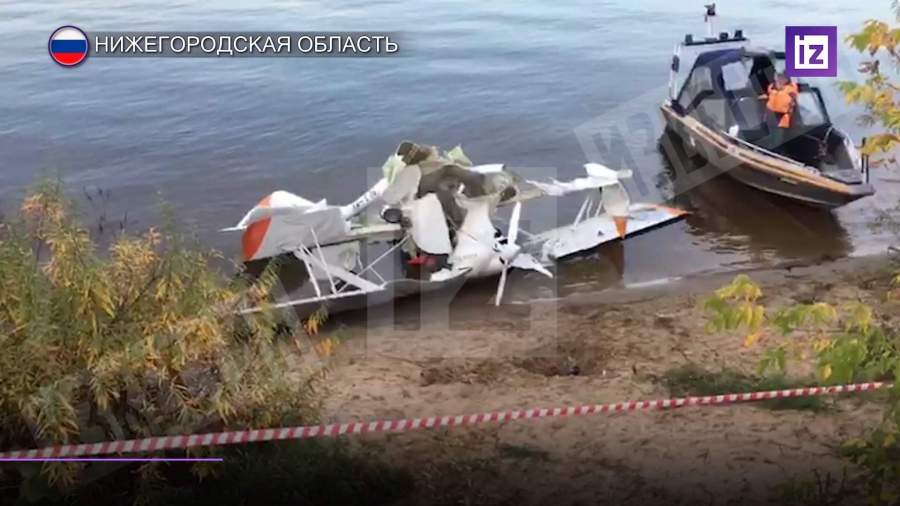 При крушении самолета под Нижним Новгородом погибли два человека