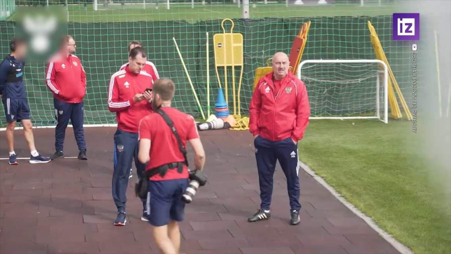 Сборная России готовится к матчу Лиги наций УЕФА