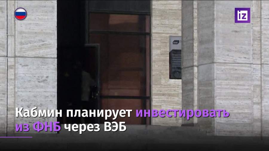 Кабмин планирует инвестировать из Фонда национального благосостояния через ВЭБ