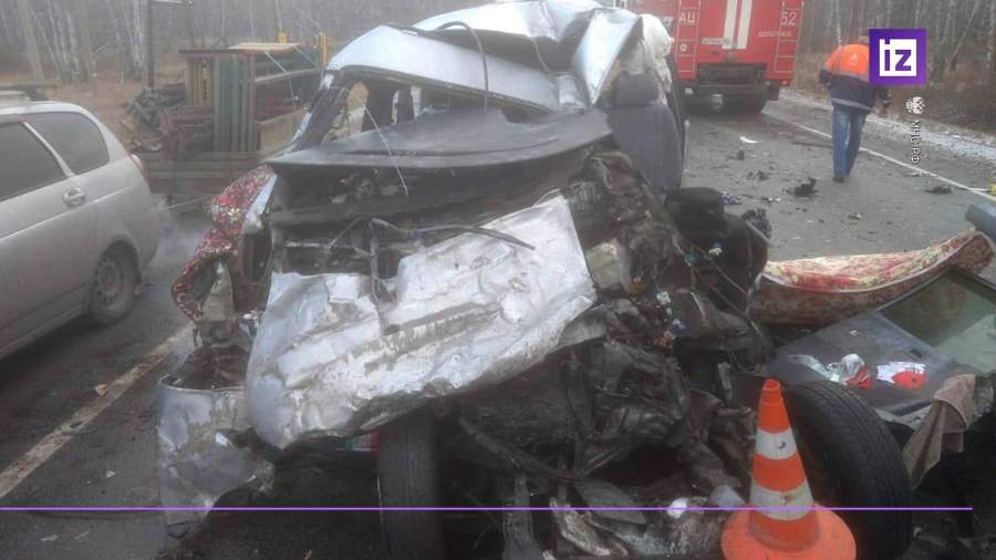 Под Новосибирском в ДТП погибли пять человек