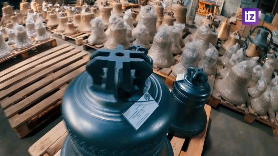 В Воронеже изготовили 12 колоколов для Спасской башни Кремля