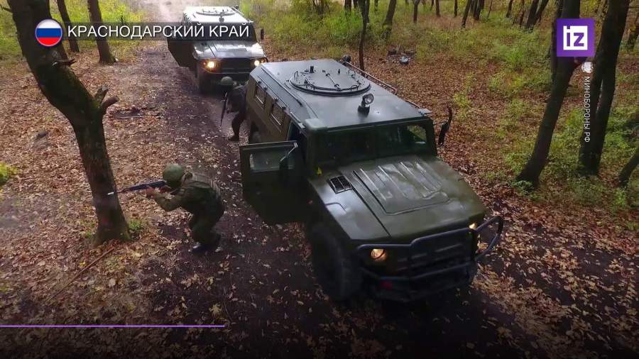 Российские спецназовцы провели учения в Краснодарском крае