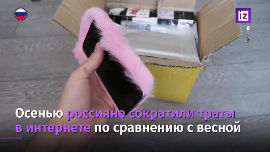 Россияне резко сократили покупки в интернете