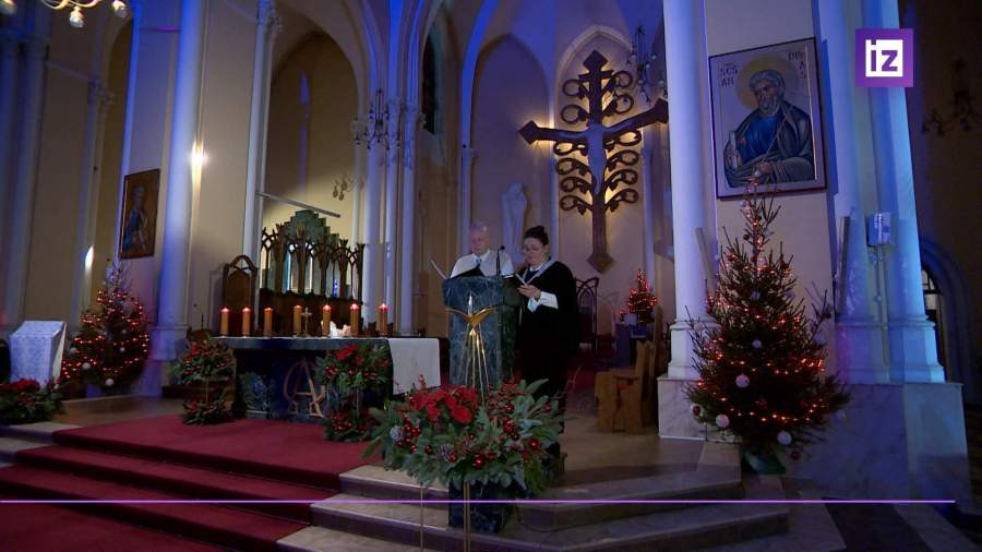 В Москве и Петербурге католики и протестанты встретили Рождество
