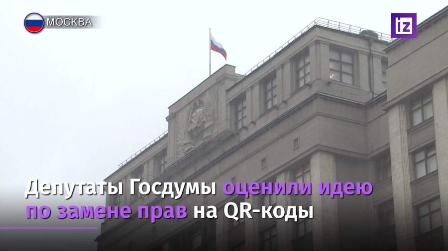 В Госдуме оценили идею по замене водительских прав на QR-коды