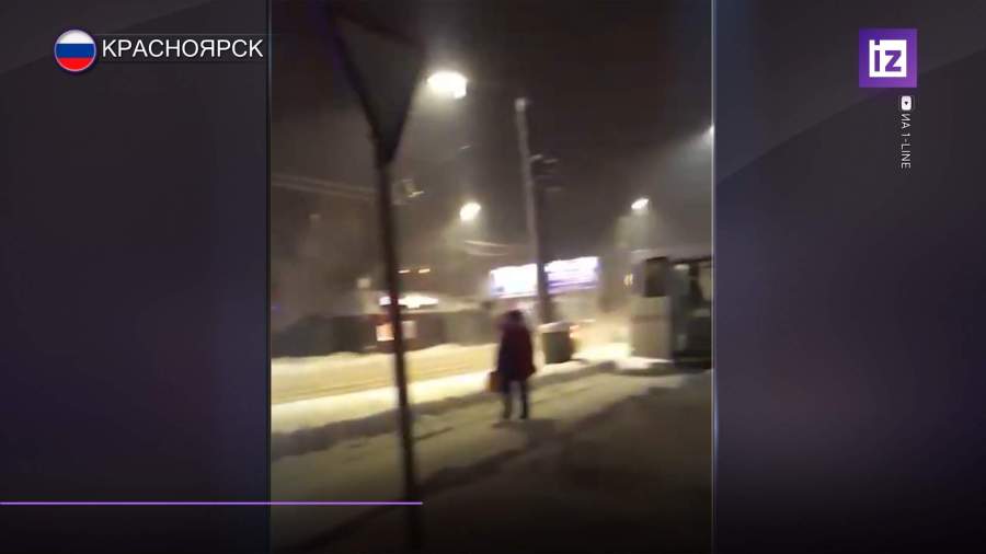 В Красноярске водитель автобуса потерял сознание