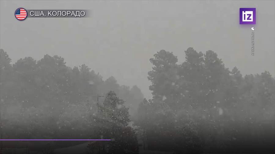 В Колорадо из-за сильного шторма было отменено около 2 тыс. авиарейсов