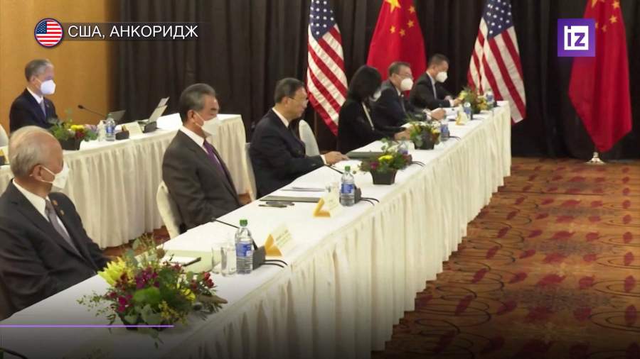 На Аляске прошли переговоры делегаций США и Китая