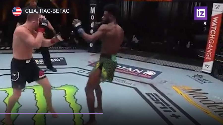 Петр Ян дисквалифицирован за запрещенный удар коленом по голове