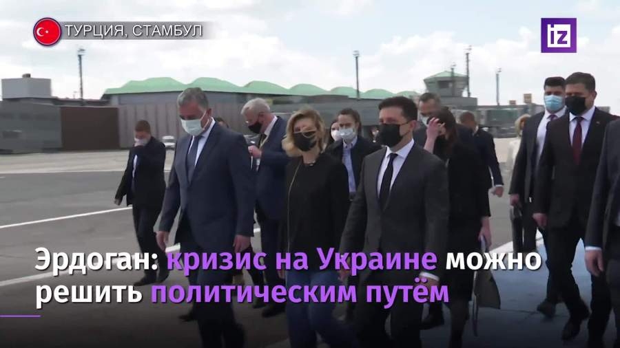 Эрдоган и Зеленский провели встречу в Стамбуле
