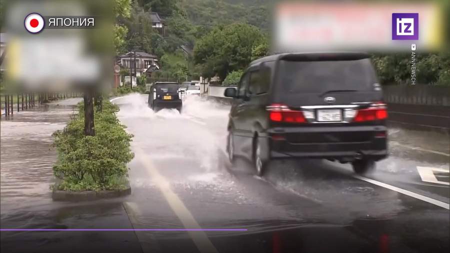 На западе Японии власти эвакуировали 14 тыс. человек из-за ливней