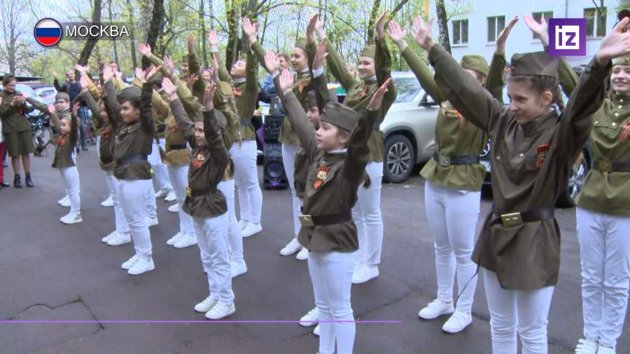 Персональный парад для ветеранов столицы