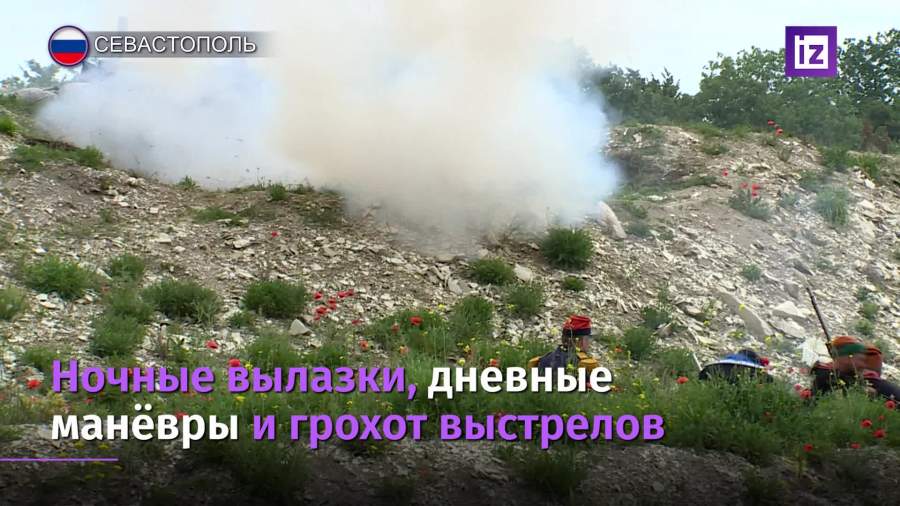 В Севастополе реконструировали сражения Крымской войны
