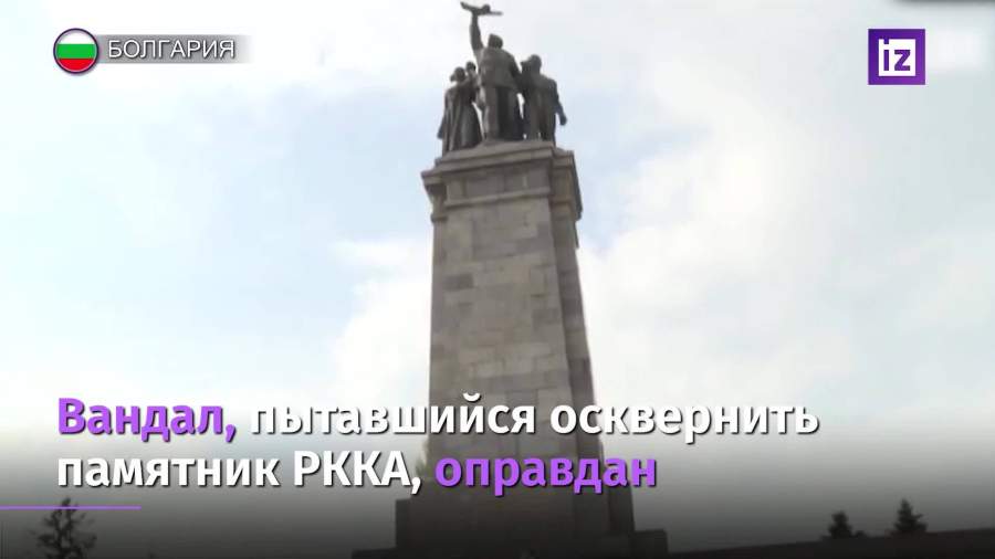 София не стала возбуждать дело после попытки осквернения стелы РККА