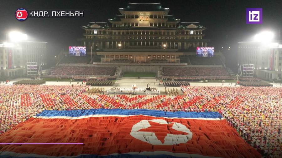 73-ю годовщину основания КНДР отметили военным парадом
