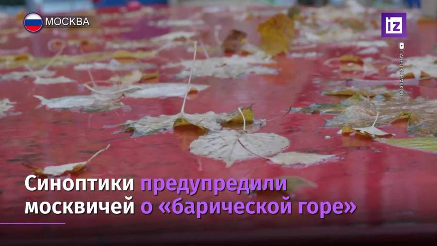 Синоптики предупредили москвичей о барической горе