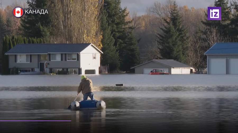 В Канаде в результате наводнения погиб один человек