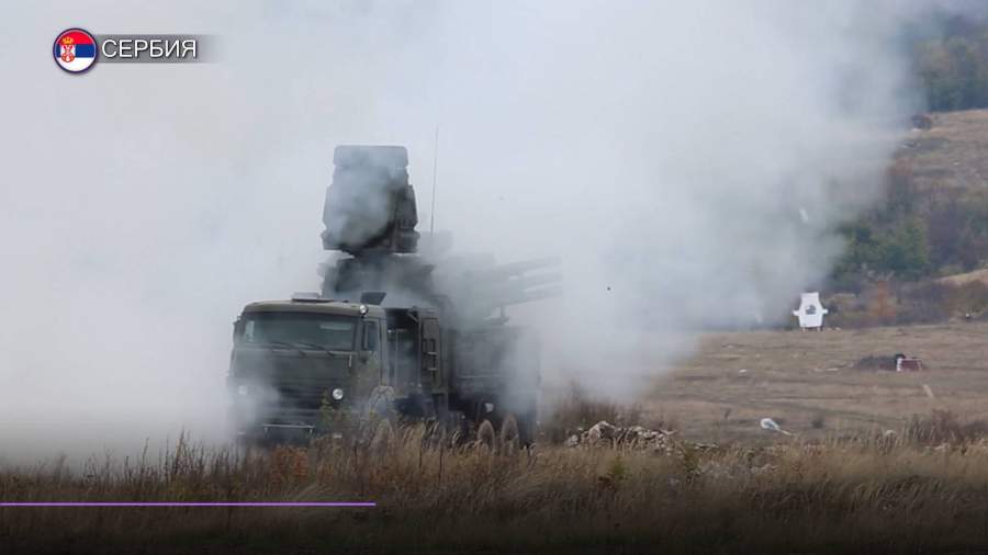Батарея комплексов ПВО «Панцирь-С1М» поступит в Сербию в скором времени