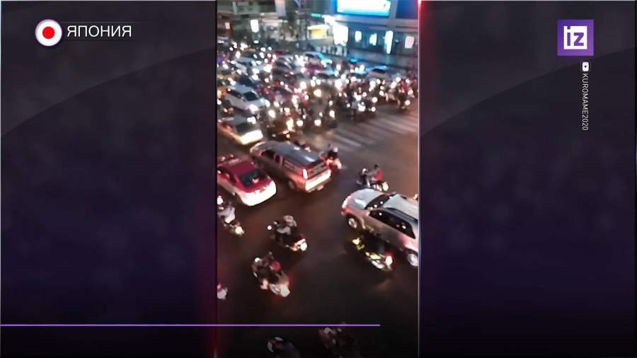 Накануне праздников в Японии образовались многокилометровые пробки