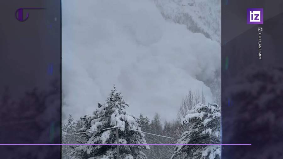 Сход снежных лавин ожидается в горах Северного Кавказа