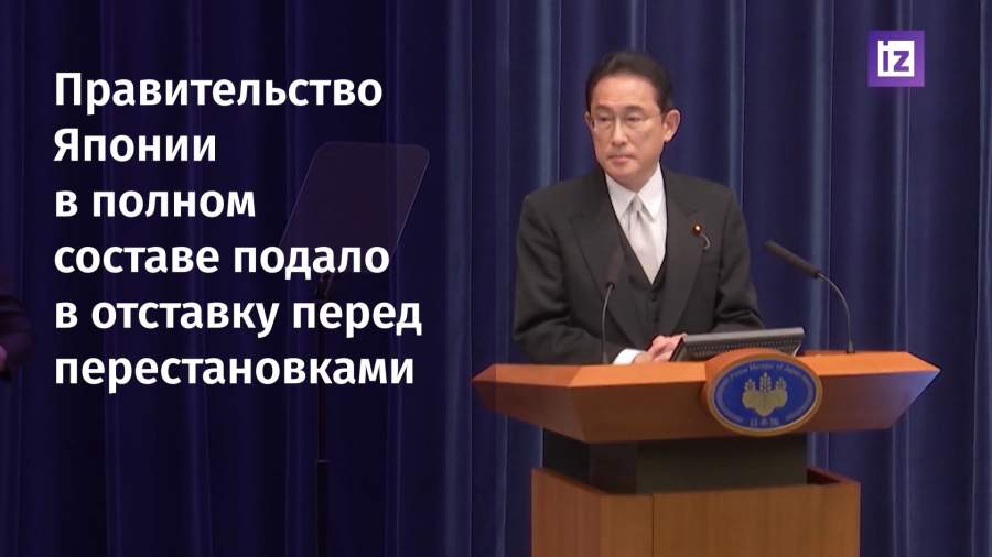 Правительство Японии в полном составе ушло в отставку