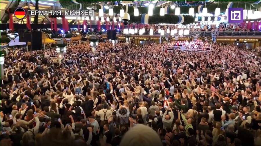 В Германии стартовал Октоберфест после двухлетнего перерыва