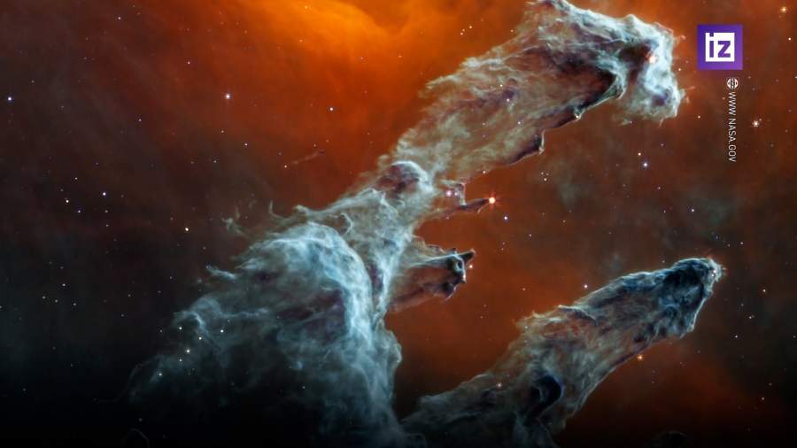 NASA опубликовало новую фотографию «Столпов Творения»