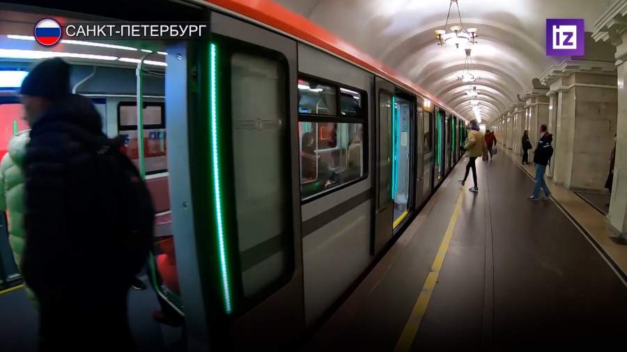 Первый поезд нового поколения «Балтиец» начал курсировать в метрополитене Санкт-Петербурга