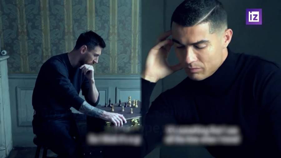 Криштиану Роналду и Лионель Месси приняли участие в рекламной фотосессии