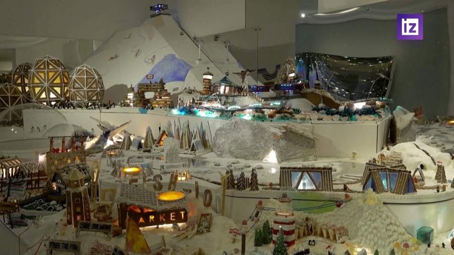 Архитекторы Лондона построили пряничный город