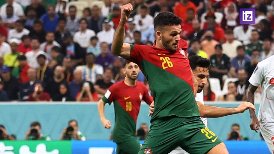 Сборная Португалии разгромила Швейцарию и вышла в 1/4 финала ЧМ-2022