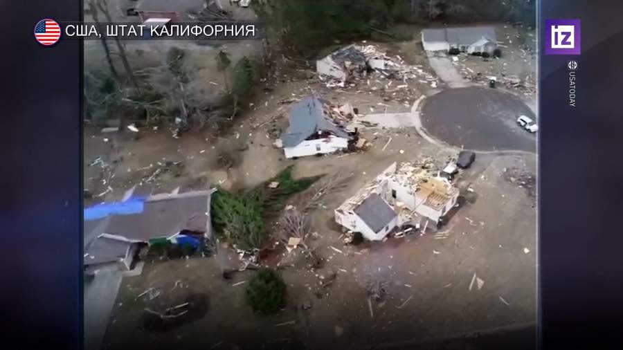 Пострадавшим от урагана в Калифорнии будет оказана федеральная помощь