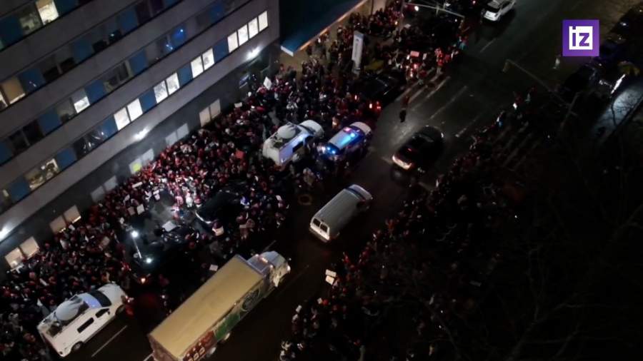 Более 7 тыс. медсестер вышли на акции протеста в Нью-Йорке