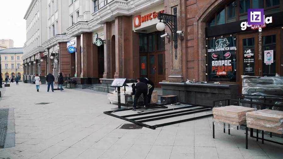 В Москве рестораны начали подготовку летних веранд