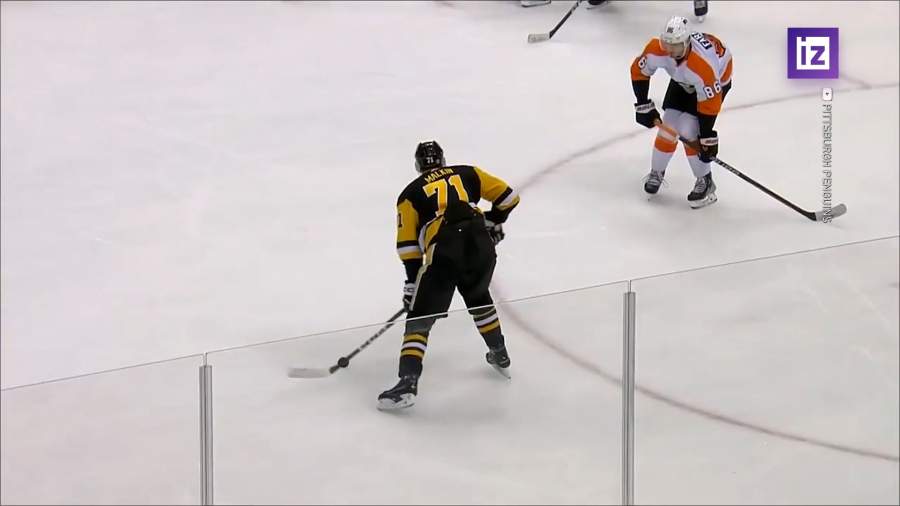 Малкин третьим из российских игроков набрал 80 очков в сезоне НХЛ