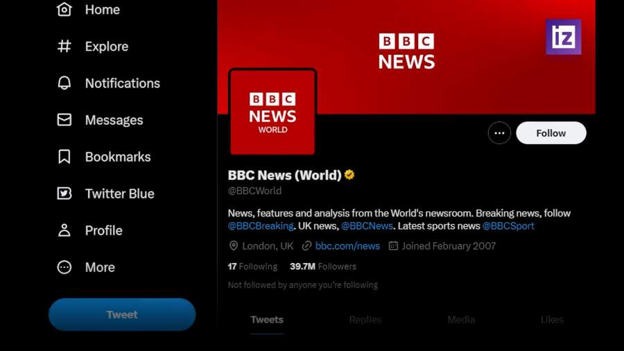 BBC потребовала от Twitter снять маркировку о финансировании ее государством